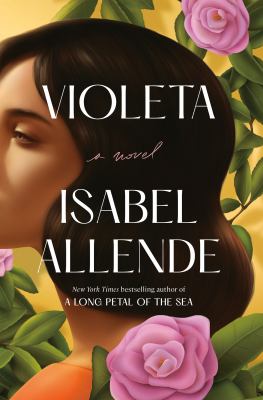The book cover for "Violeta" by Isabel Allende.