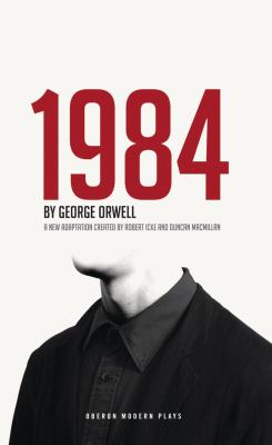 The book cover for "1984" by George Orwell. This book fits the prompt "banned or challenged books."